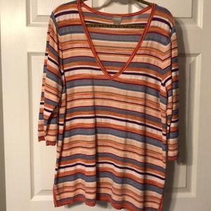 🧡 colorful 🧡 Chico’s top